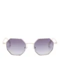 Komono Jean geometric-frame sunglasses - Gold