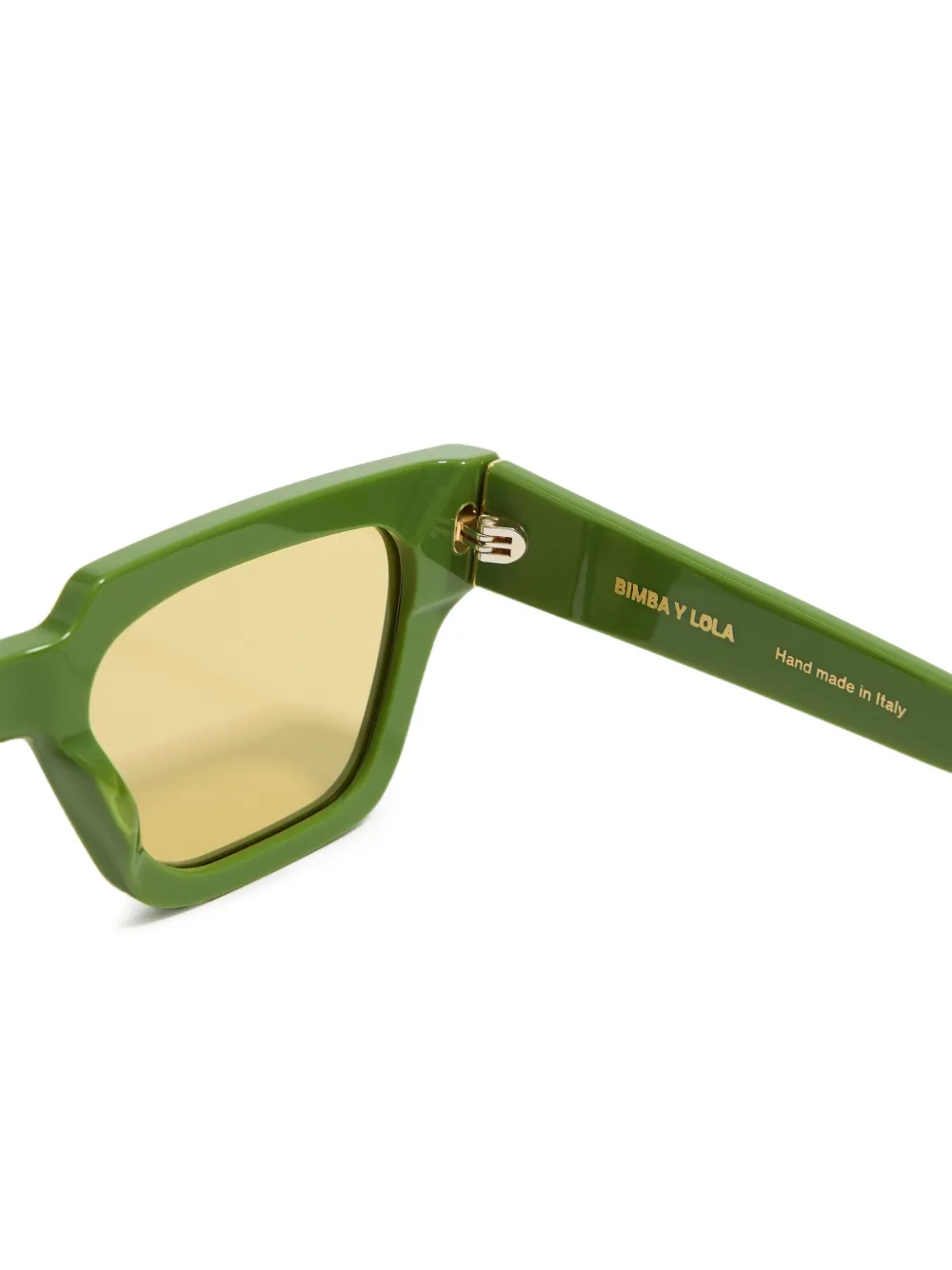 Bimba y Lola Zonnebril met vierkant montuur Groen