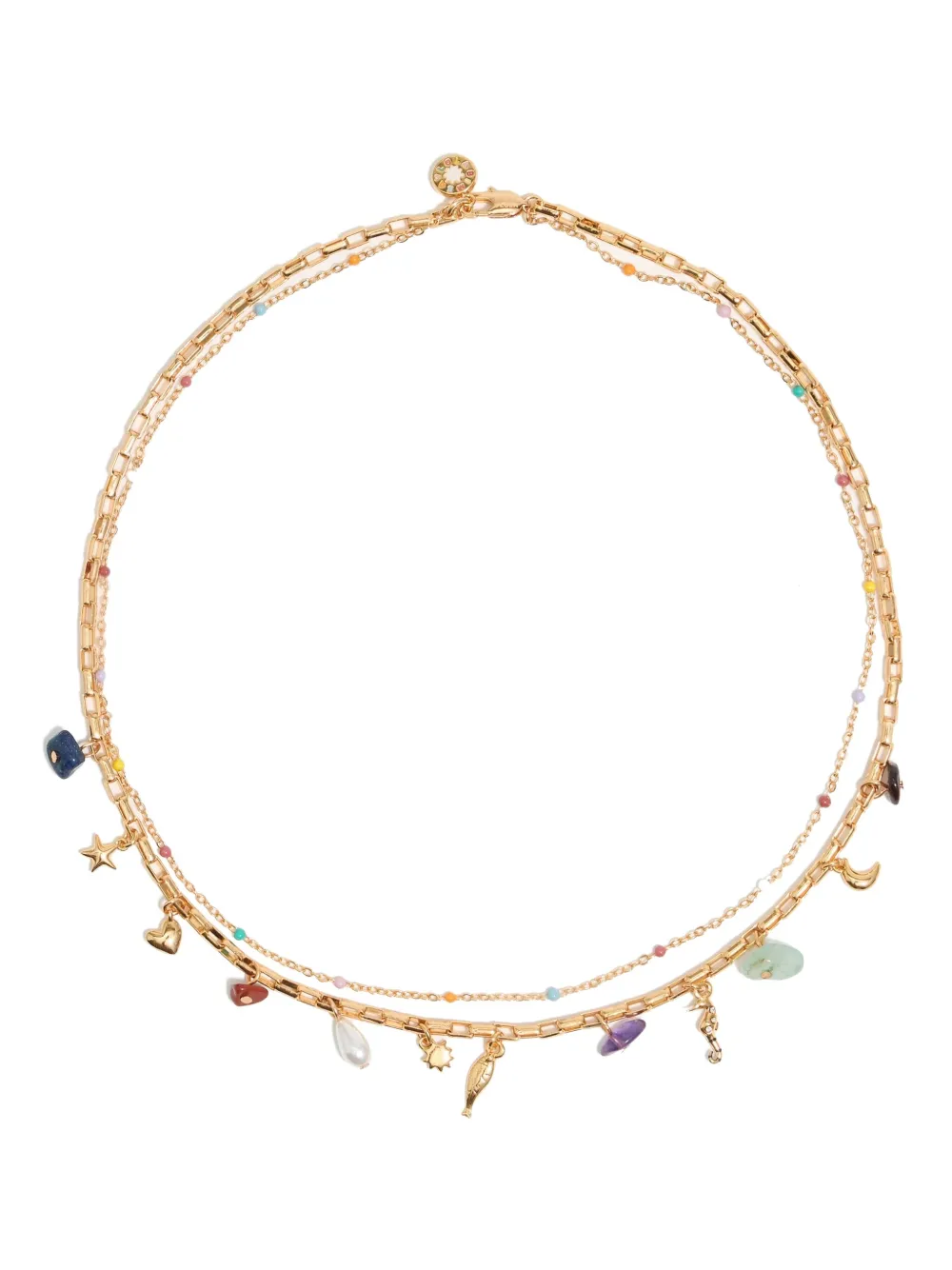 Bimba y Lola チャームディテール ネックレス - ゴールドトーン Bimba y Lola チャームディテール ネックレス - ゴールドトーン