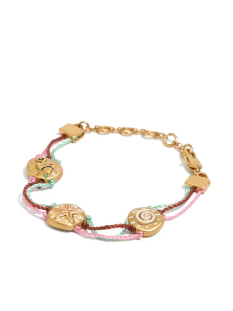 Bimba y Lola logo-charm bracelet