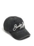 Bimba y Lola logo-embroidered baseball cap - Black