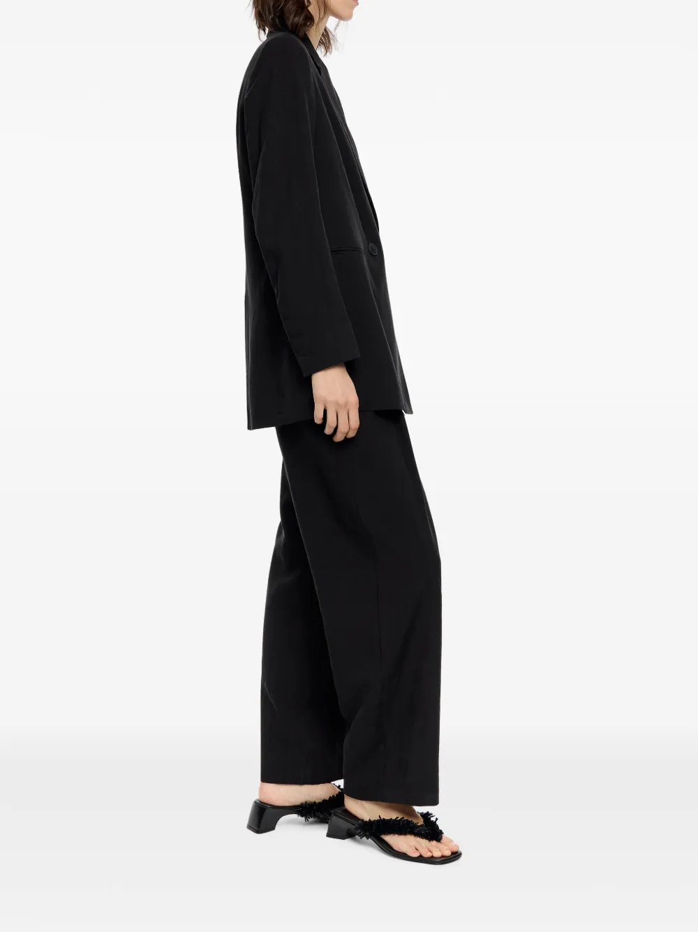 Bimba y Lola Ruimvallende blazer Zwart