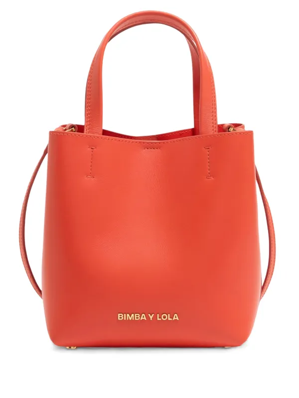 Bimba y Lola Bolsa De Hombro Chihuahua Pequeña Naranja FARFETCH CR