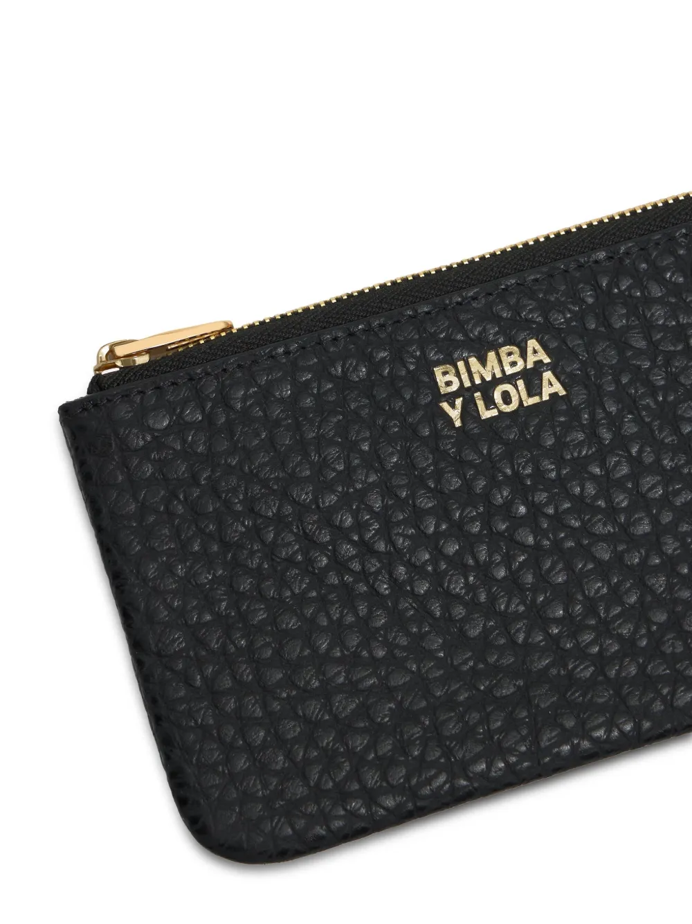 Bimba y Lola leather coin purse Zwart