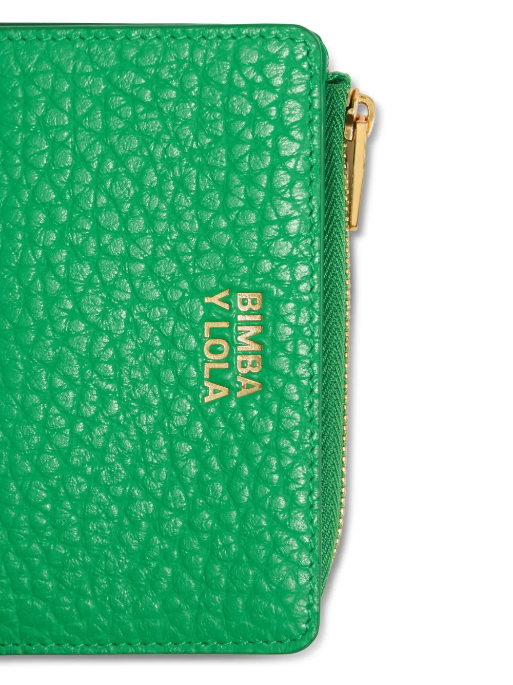 Bimba y Lola Portemonnee met logo-stempel Groen