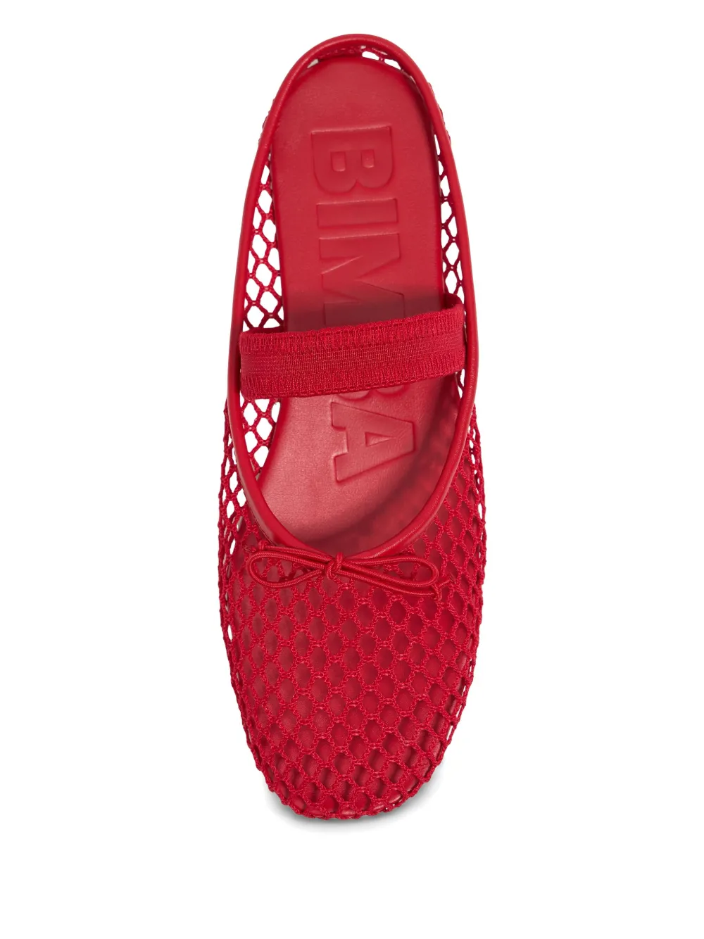 Bimba y Lola mesh ballerina shoes Red