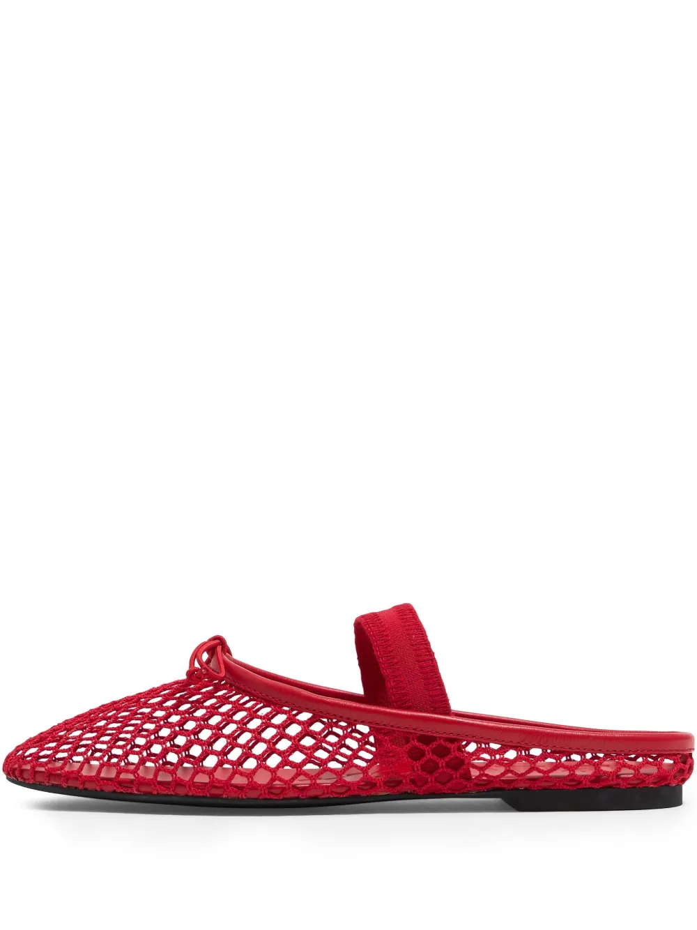 Bimba y Lola メッシュ フラットパンプス - レッド Bimba y Lola メッシュ フラットパンプス - レッド