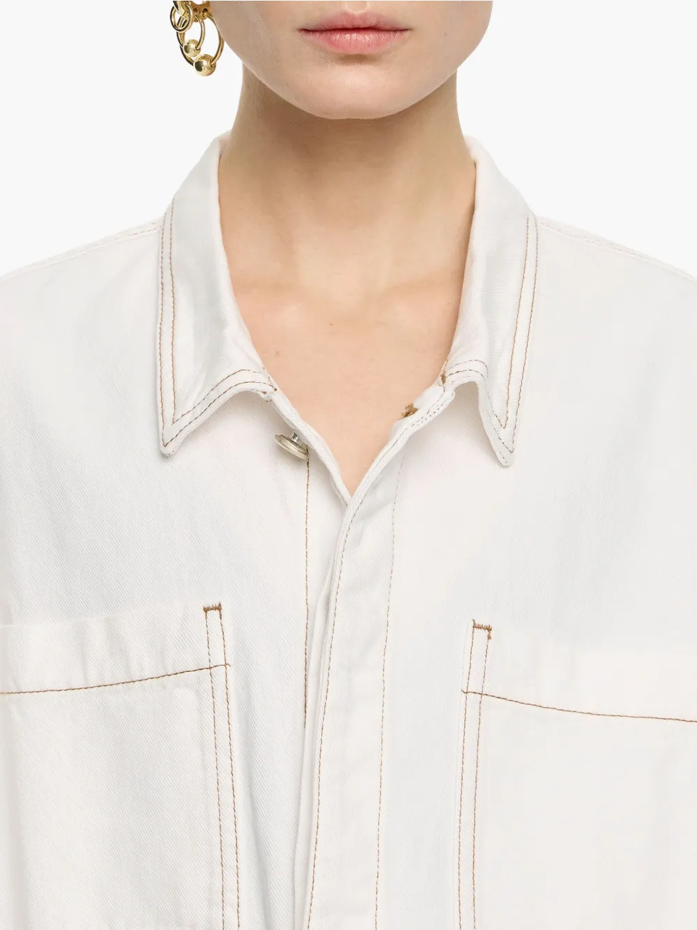BIMBA Y LOLA BOXY DENIM JACKET 