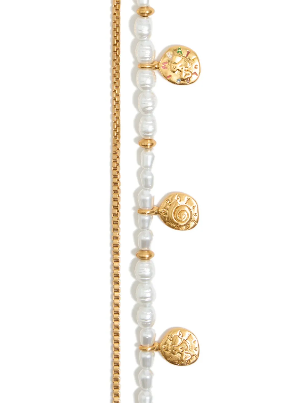 Bimba y Lola collar con perlas artificiales | Image 2