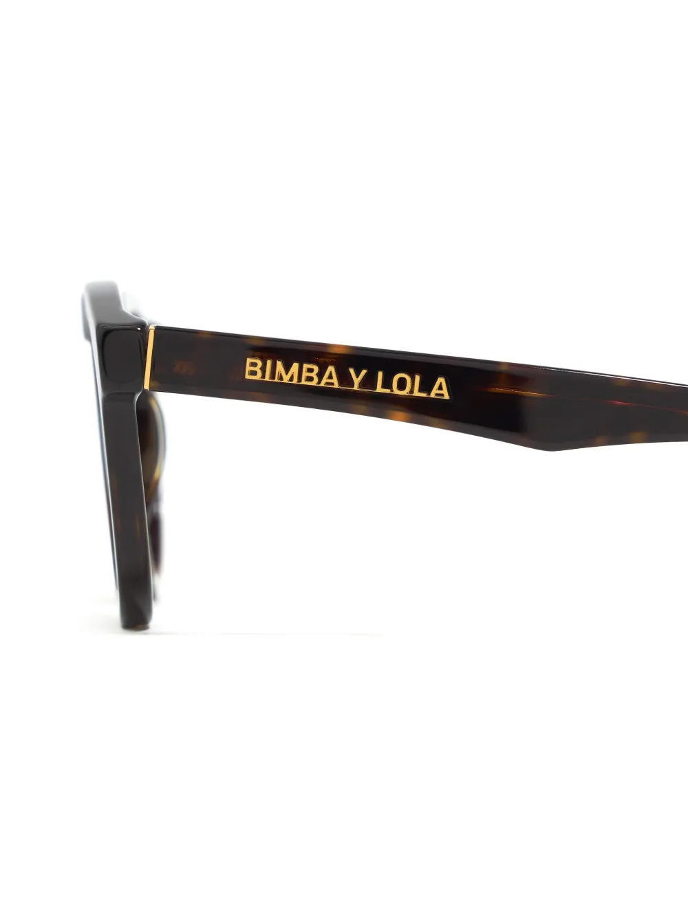 Bimba y Lola Zonnebril met rond montuur Bruin