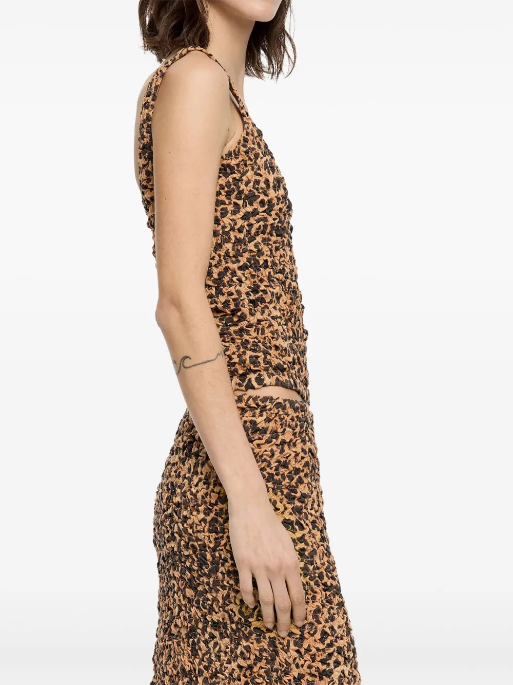 Bimba Y Lola Leopard-print Tank Top