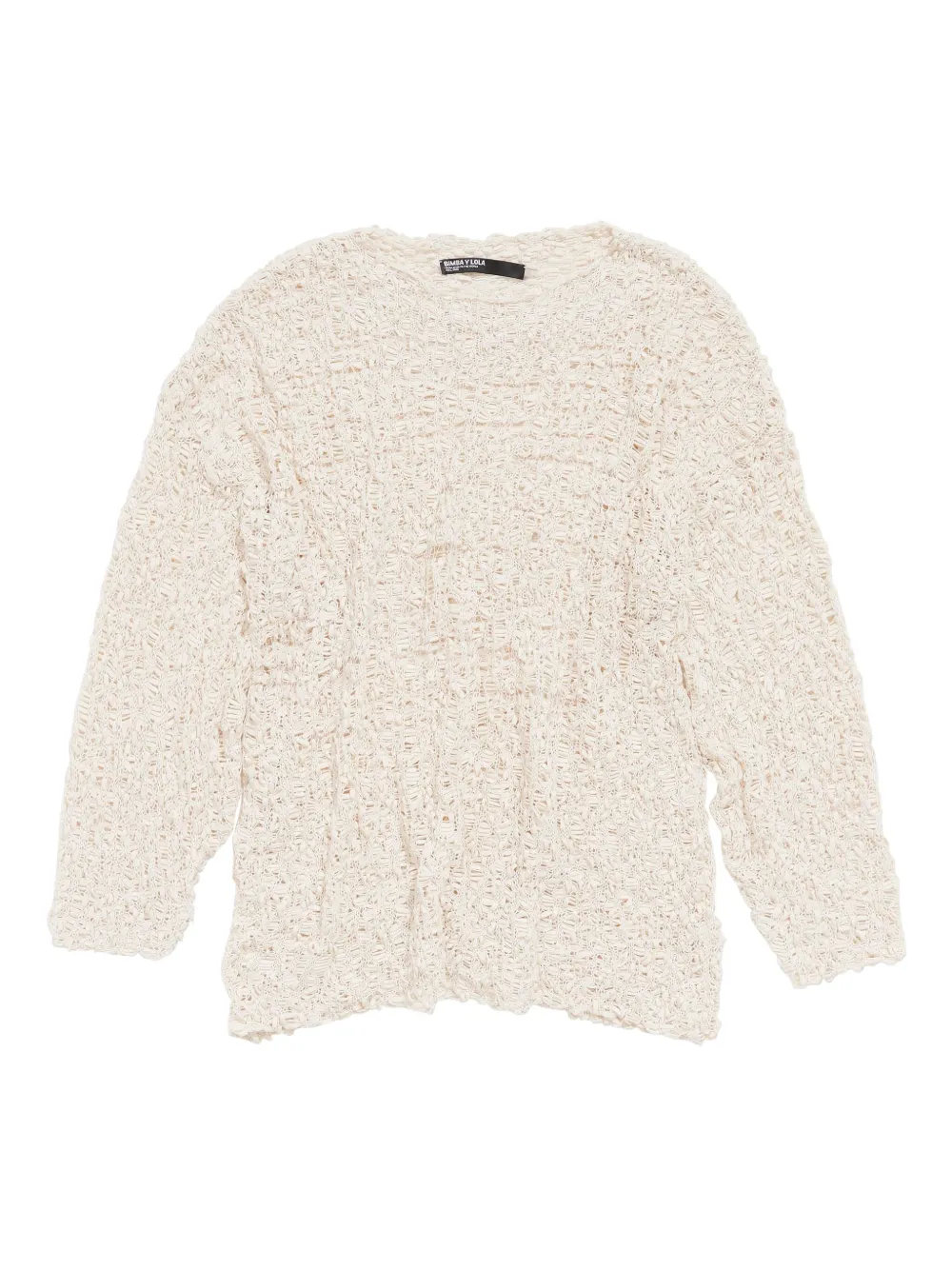 Bimba y Lola Trui met textuur Beige