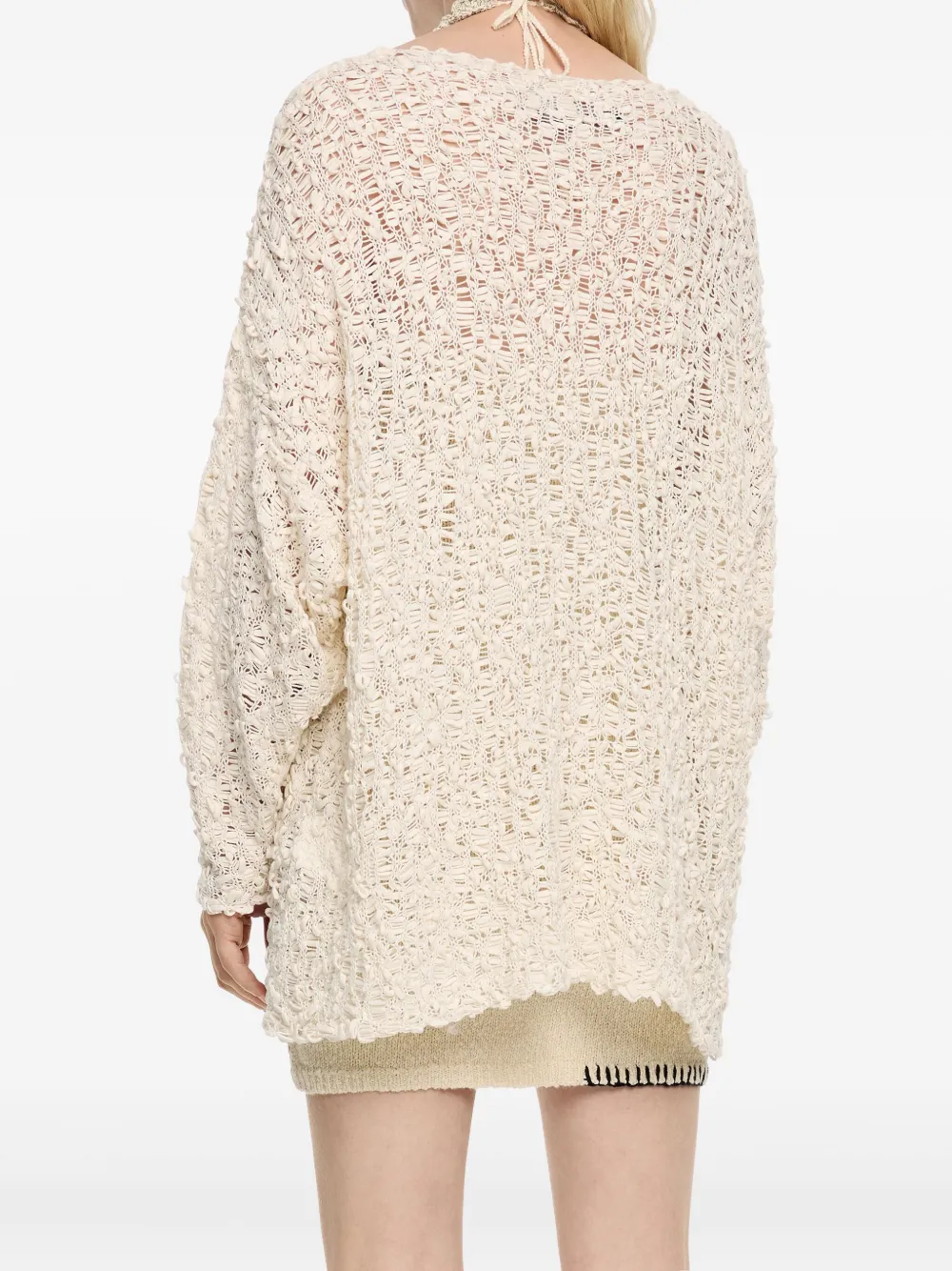 Bimba y Lola Trui met textuur Beige