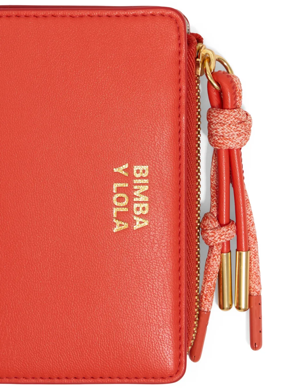 Bimba y Lola Portemonnee met logo-stempel Oranje