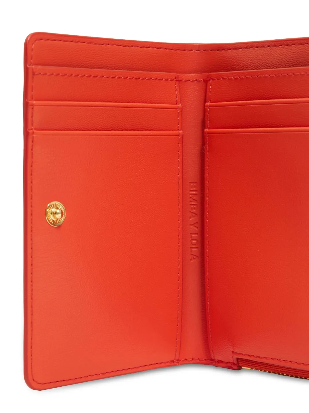 Bimba y Lola Portemonnee met logo-stempel Oranje