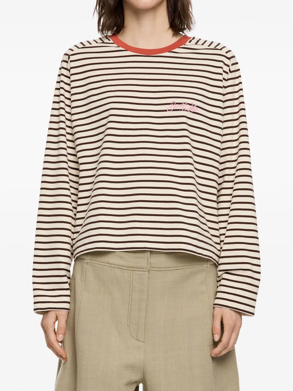 Bimba y Lola randig långärmad topp | T-shirts & toppar | Image 2