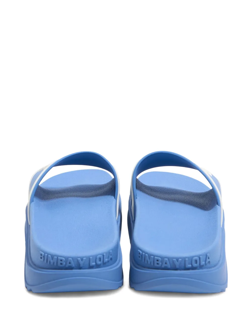 Bimba y Lola platform flip flops Blue