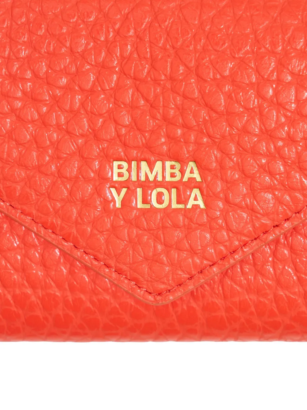 Bimba y Lola Leren portemonnee Oranje