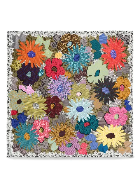 Bimba y Lola floral-print scarf