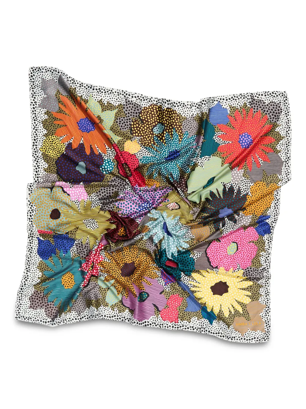 Bimba y Lola floral-print scarf | Image 2