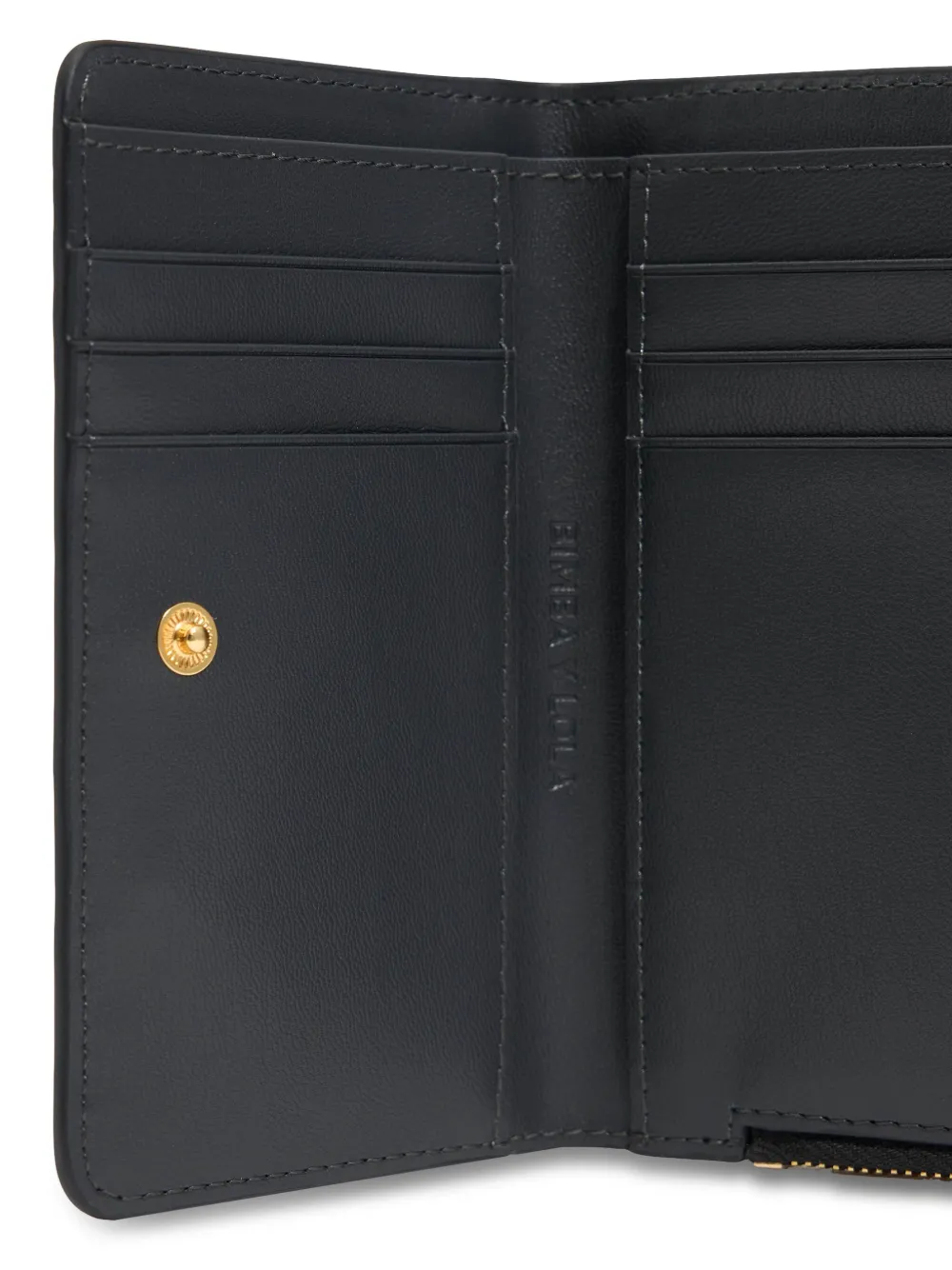 Bimba Y Lola Logo Wallet In Black