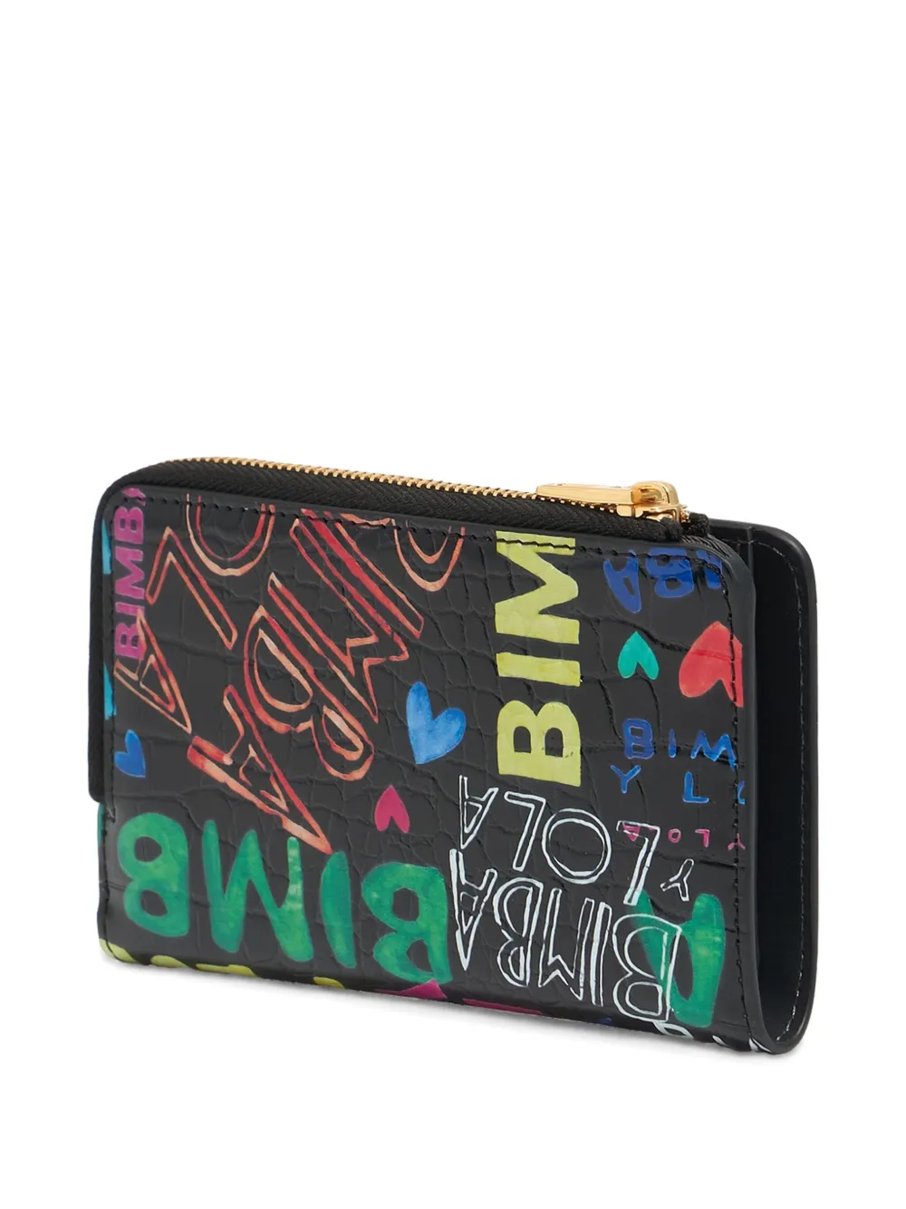Bimba y Lola Portemonnee met logo - Zwart