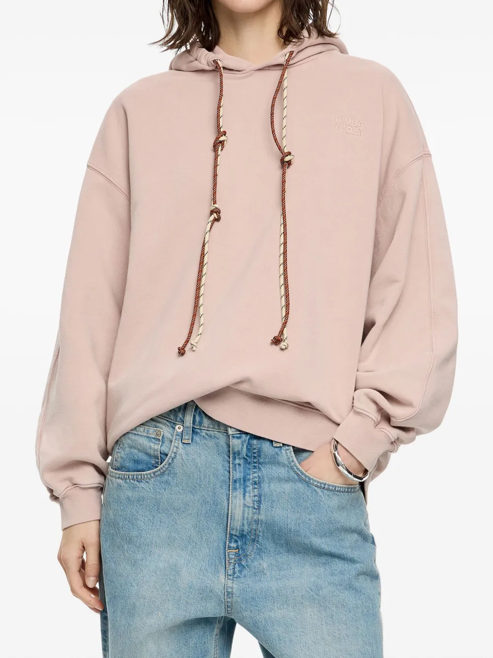 Bimba y Lola Hoodie met trekkoord - Roze