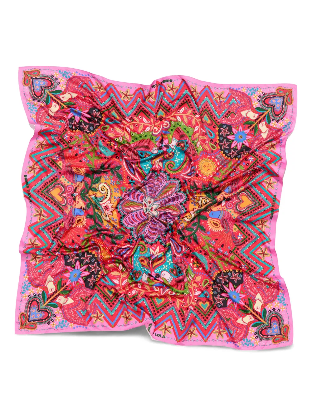 Bimba y Lola mix-print scarf | Image 2