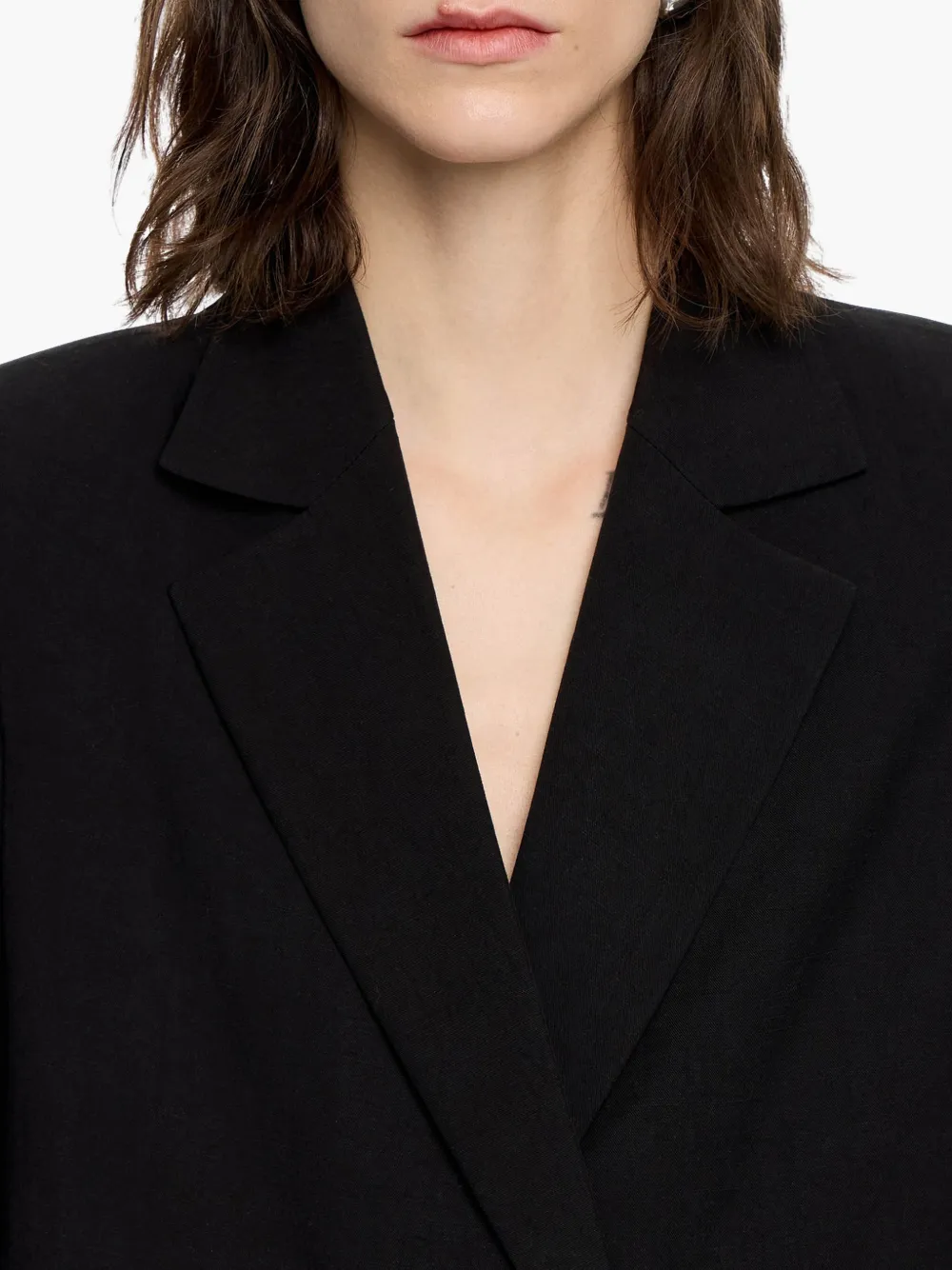Bimba y Lola Blazer met dubbele rij knopen Zwart