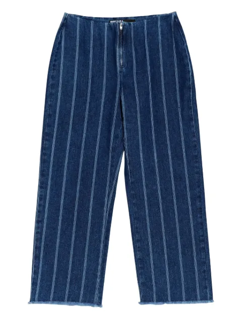 Bimba y Lola pantalones con estampado de rayas diplomáticas