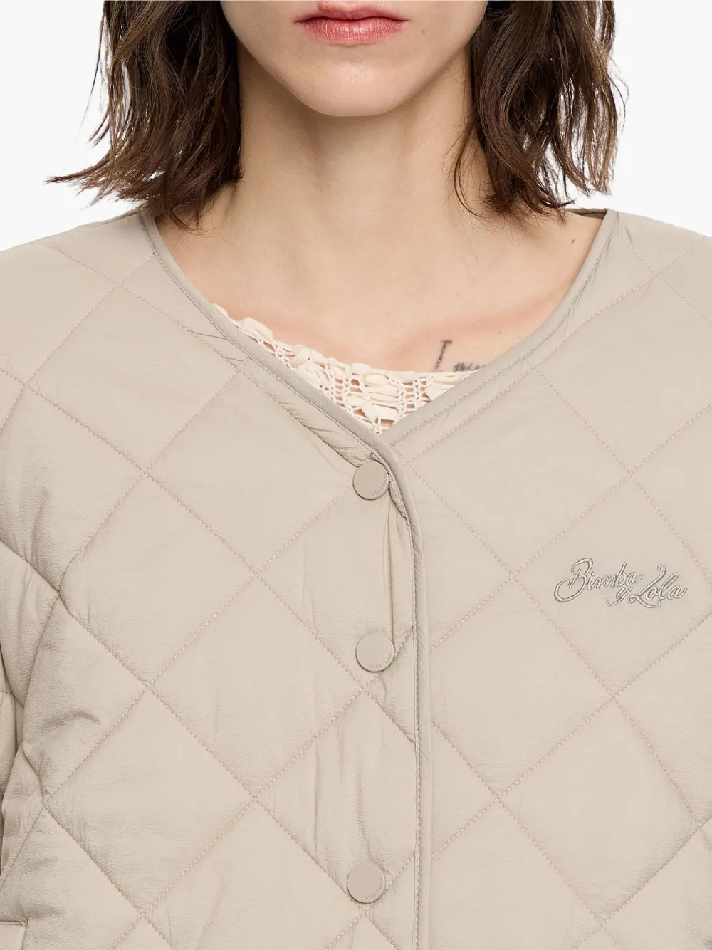 BIMBA Y LOLA QUILTED JACKET 