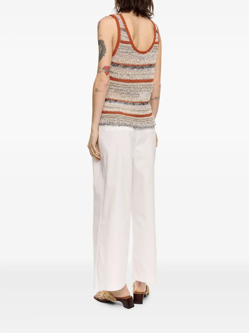 Bimba y Lola Broek met details Wit