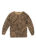 Bimba y Lola animal print jumper - Brown