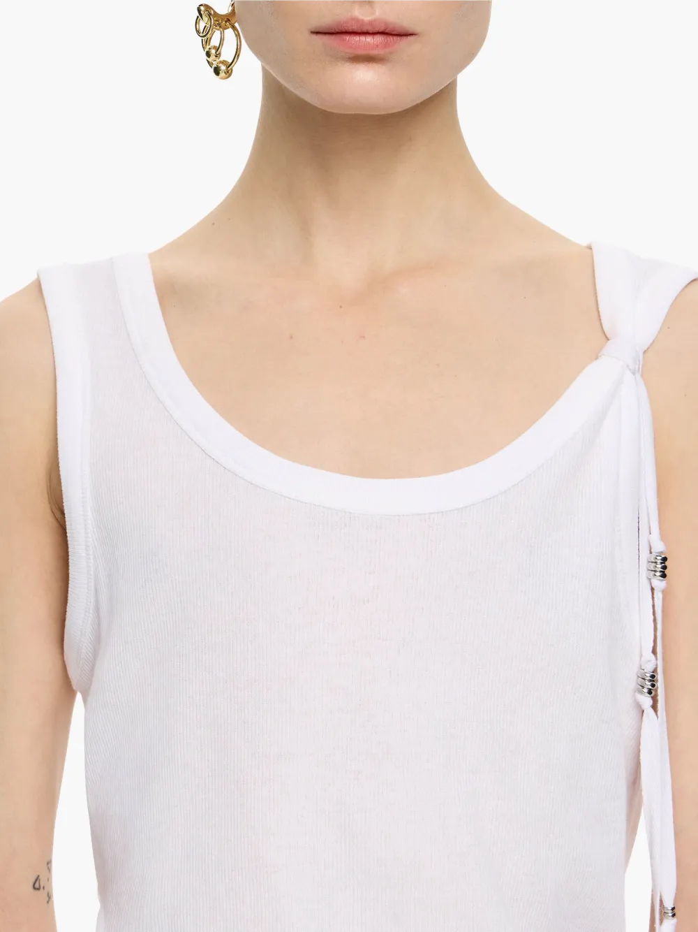 Bimba Y Lola Knot-detail Tank Top