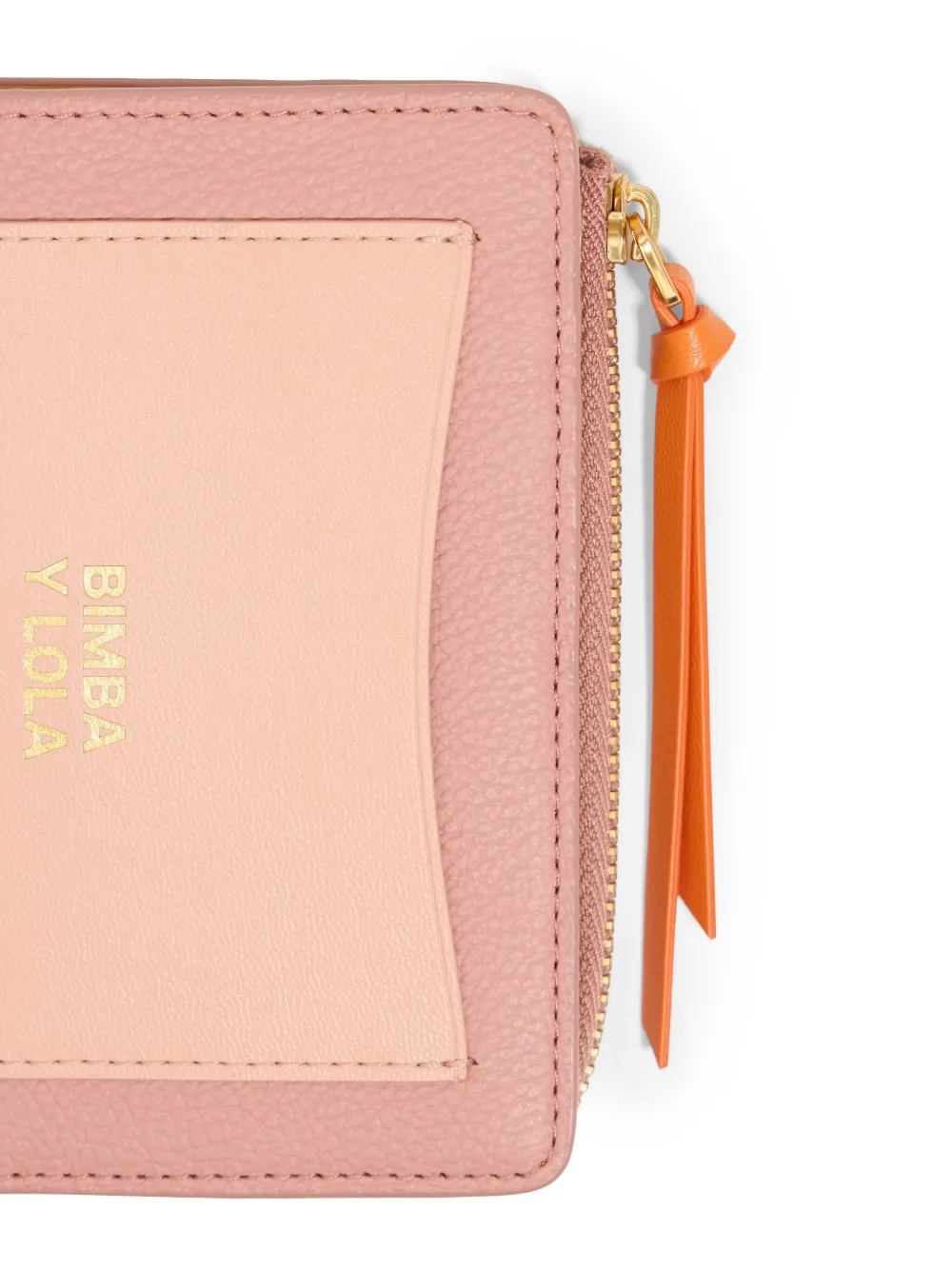 Bimba y Lola Portemonnee met logo-stempel Roze