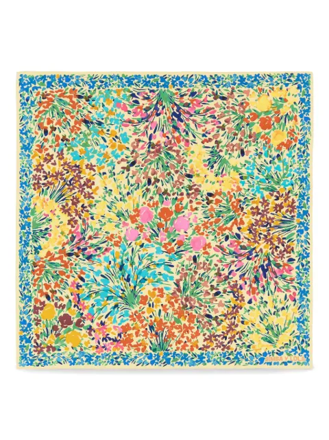 Bimba y Lola floral-print scarf