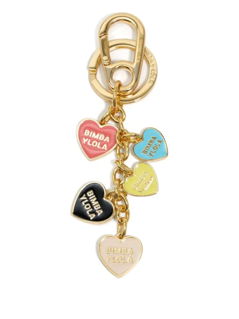 Bimba y Lola llavero con dije de corazón