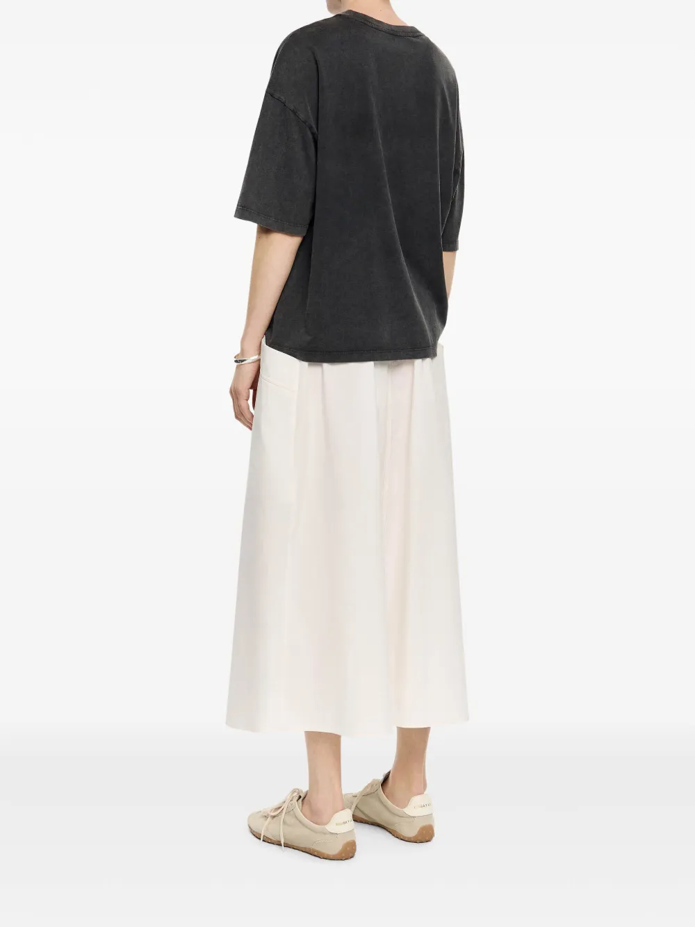 BIMBA Y LOLA A-LINE MIDI SKIRT