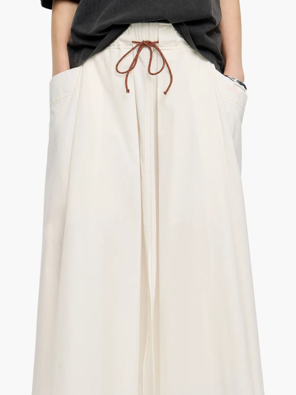 BIMBA Y LOLA A-LINE MIDI SKIRT