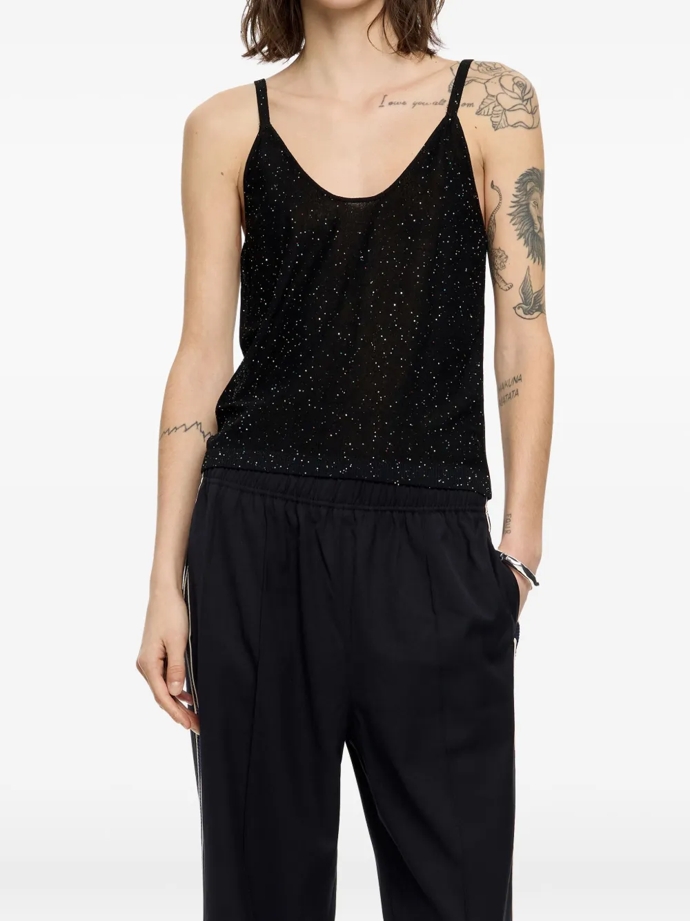 Bimba y Lola sparkly embellished camisole | Vests & Tank Tops | Image 2