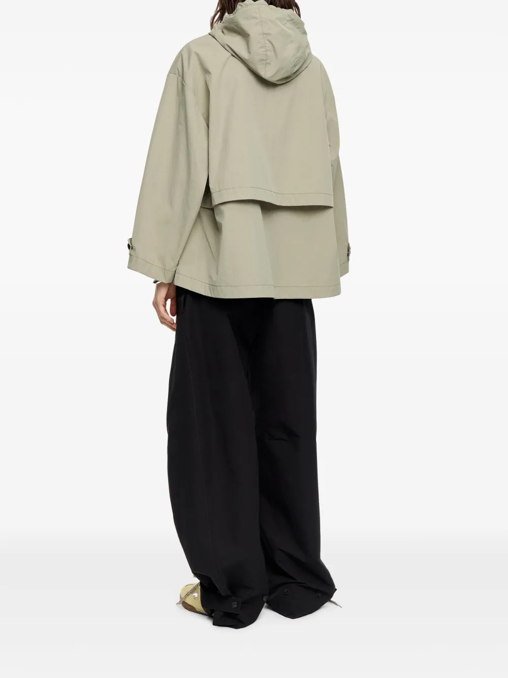 BIMBA Y LOLA HOODED TRENCH COAT