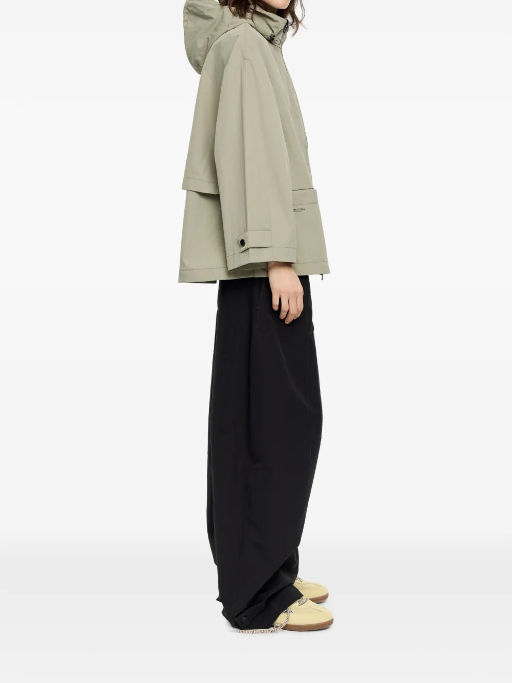 BIMBA Y LOLA HOODED TRENCH COAT
