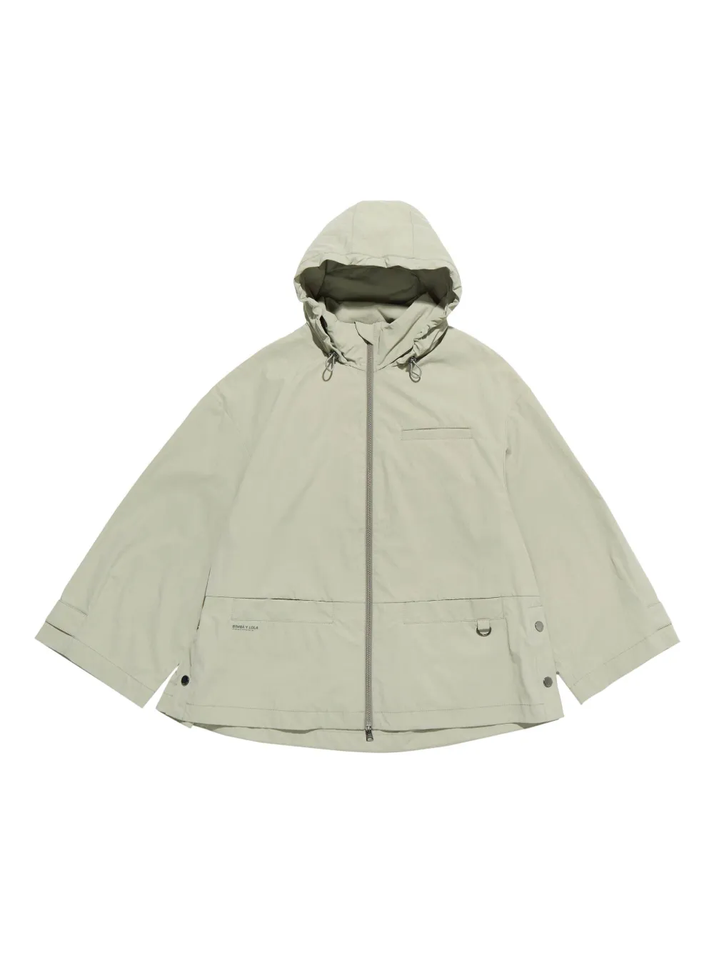 Bimba y Lola gabardina con capucha | verde | Image 1