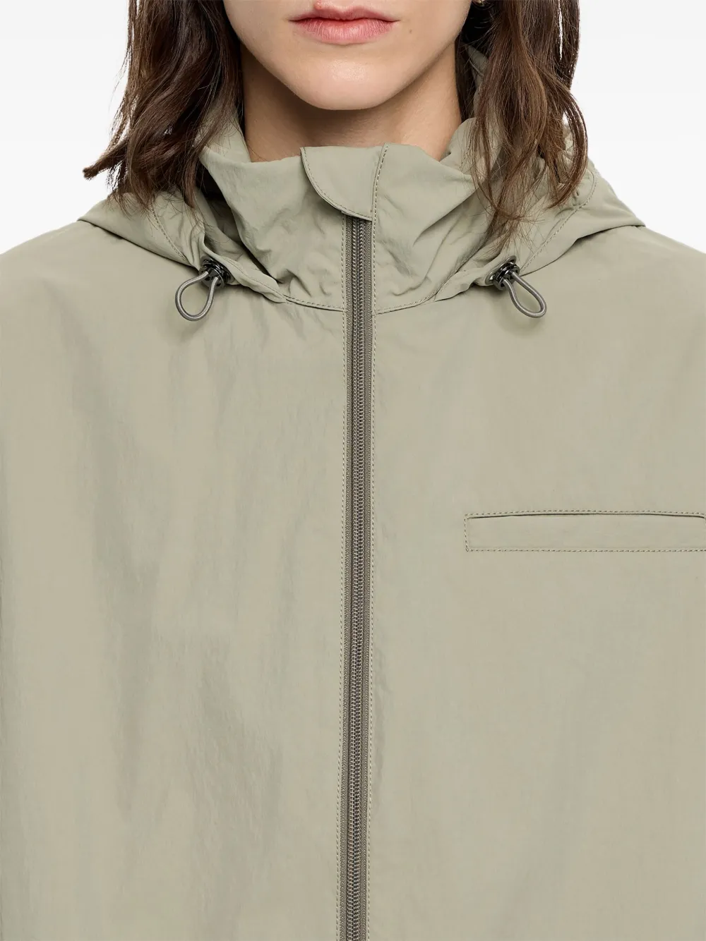 BIMBA Y LOLA HOODED TRENCH COAT