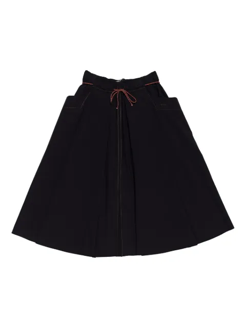 Bimba y Lola falda midi con diseño acampanado