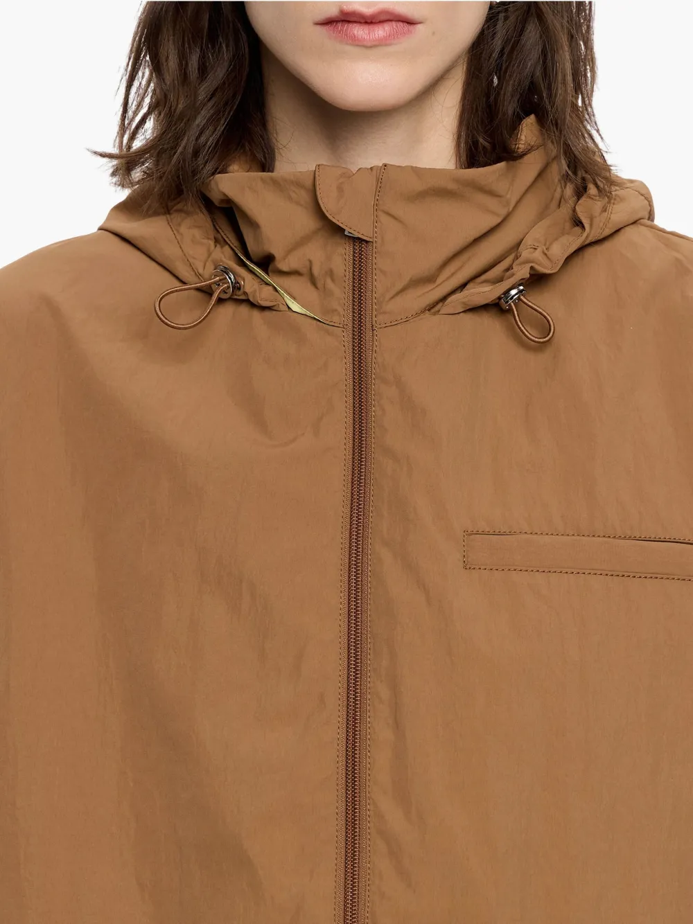 Bimba Y Lola Hooded Trench Coat