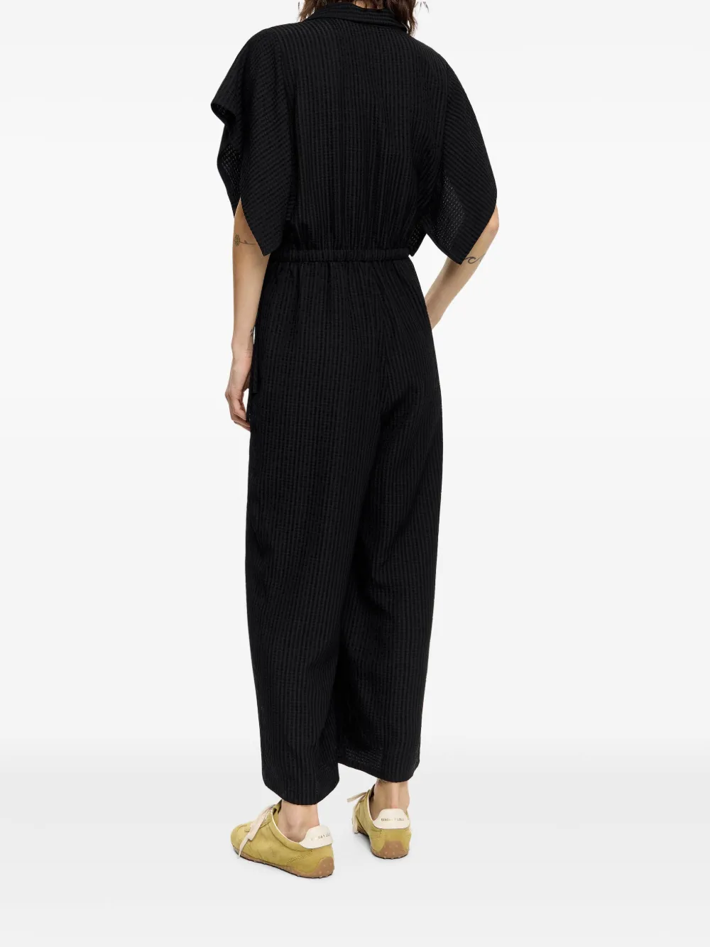 BIMBA Y LOLA DRAWSTRING-WAIST JUMPSUIT