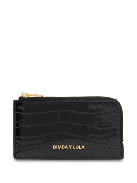 Bimba y Lola cartera con efecto de piel de cocodrilo