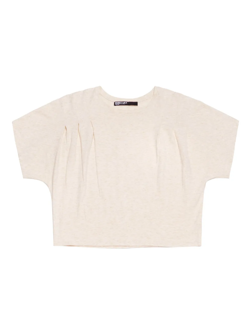 Bimba y Lola ボクシー Tシャツ - ニュートラル Bimba y Lola ボクシー Tシャツ - ニュートラル