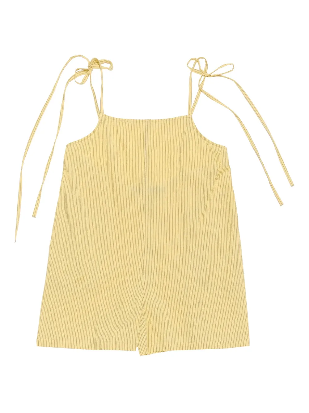 Bimba y Lola ストライプ ジャンプスーツ - イエロー Bimba y Lola ストライプ ジャンプスーツ - イエロー